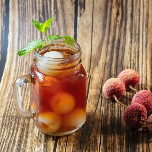 Lychee Lover Iced Tea.