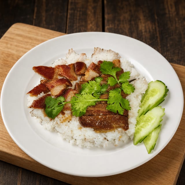 Cơm Tám Gà Nướng.