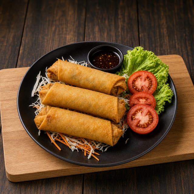 Bún Chả Giò Chay.