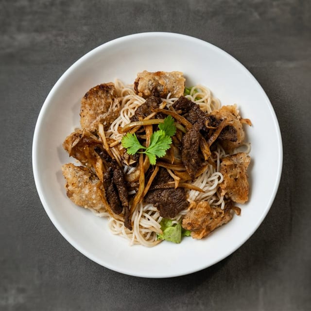Bún Bò Nướng.