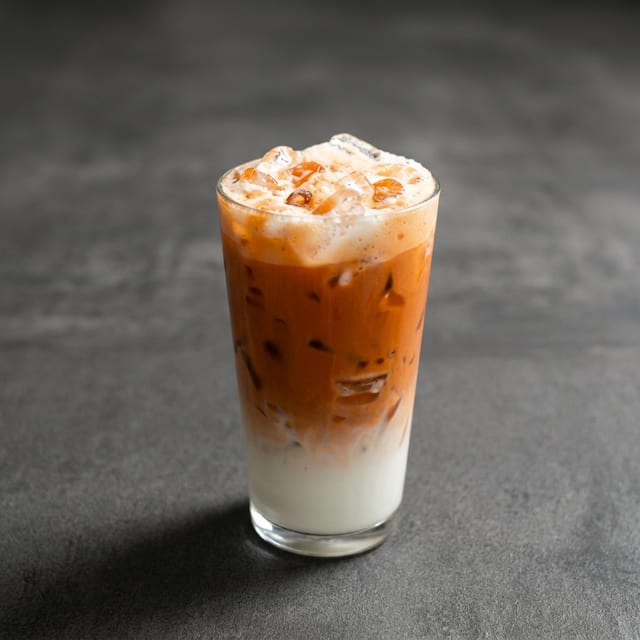 Thai Tea Smoothie.
